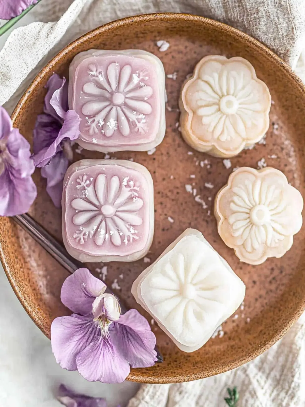 Delicious Taro Snow Skin Mooncakes to Impress Your Guests 3 Taro Snow Skin Mooncakes