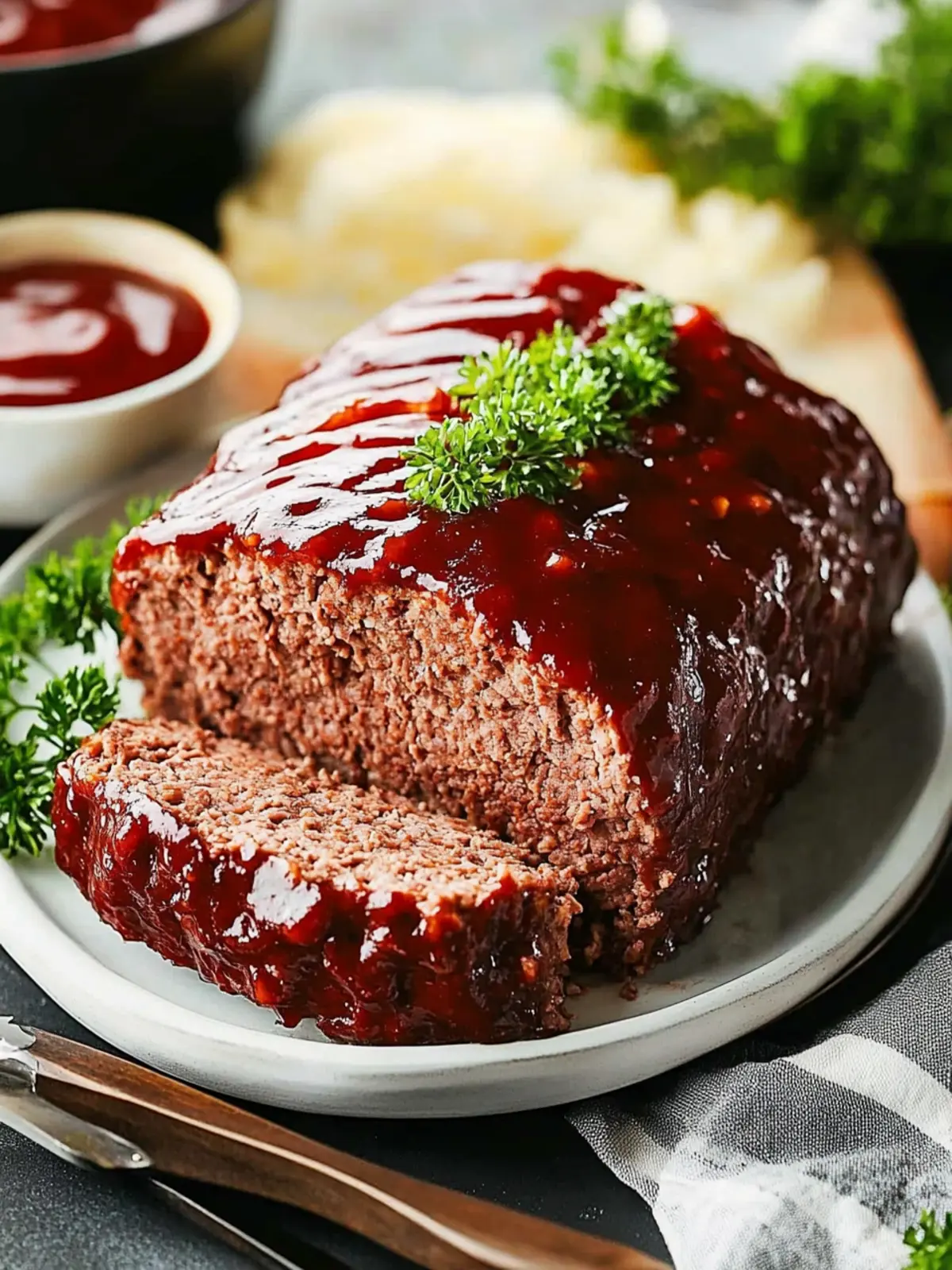 Old fashioned Momma’s Meatloaf