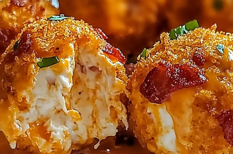 Buffalo Chicken Bacon Mozzarella Bombs