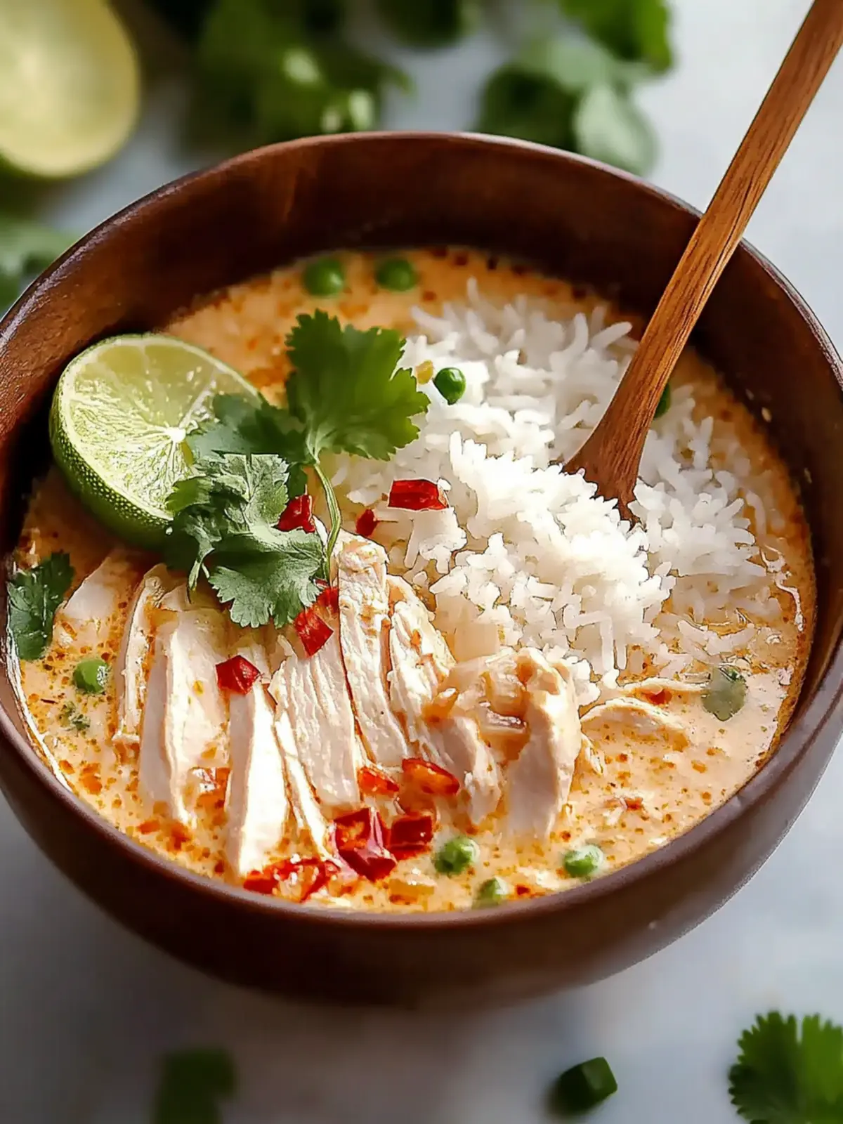 Coconut Chicken Brothy Rice: Your New Favorite Comfort Meal 2 Coconut Chicken Brothy Rice