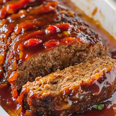 Bourbon Glaze Meatloaf