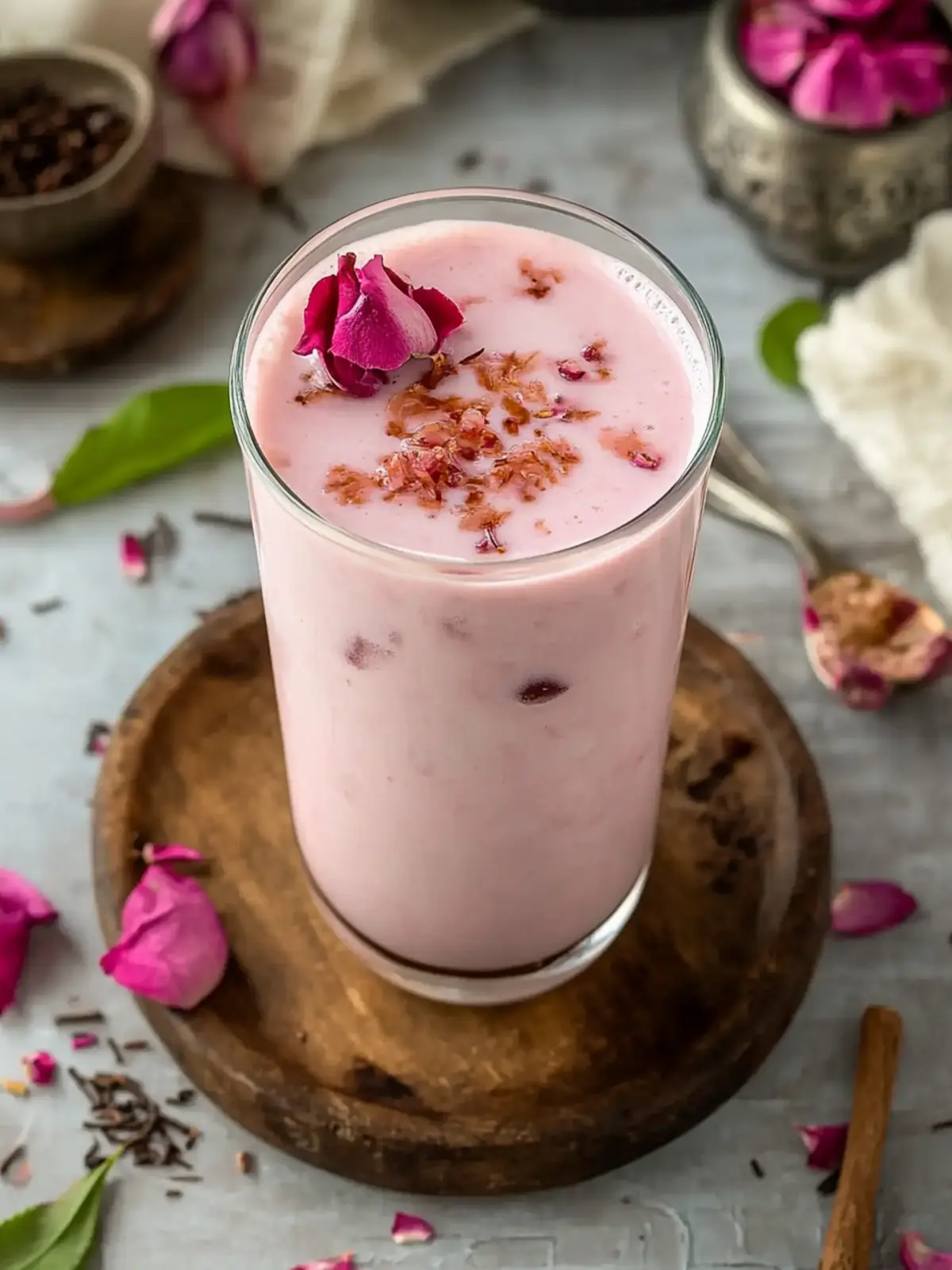 Creamy Kashmiri Pink Chai (Noon Tea) for Cozy Gatherings 5 Kashmiri Pink Chai (Noon Tea)