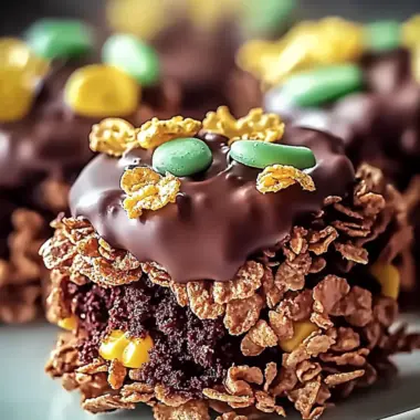 Chocolate Cornflake Cakes