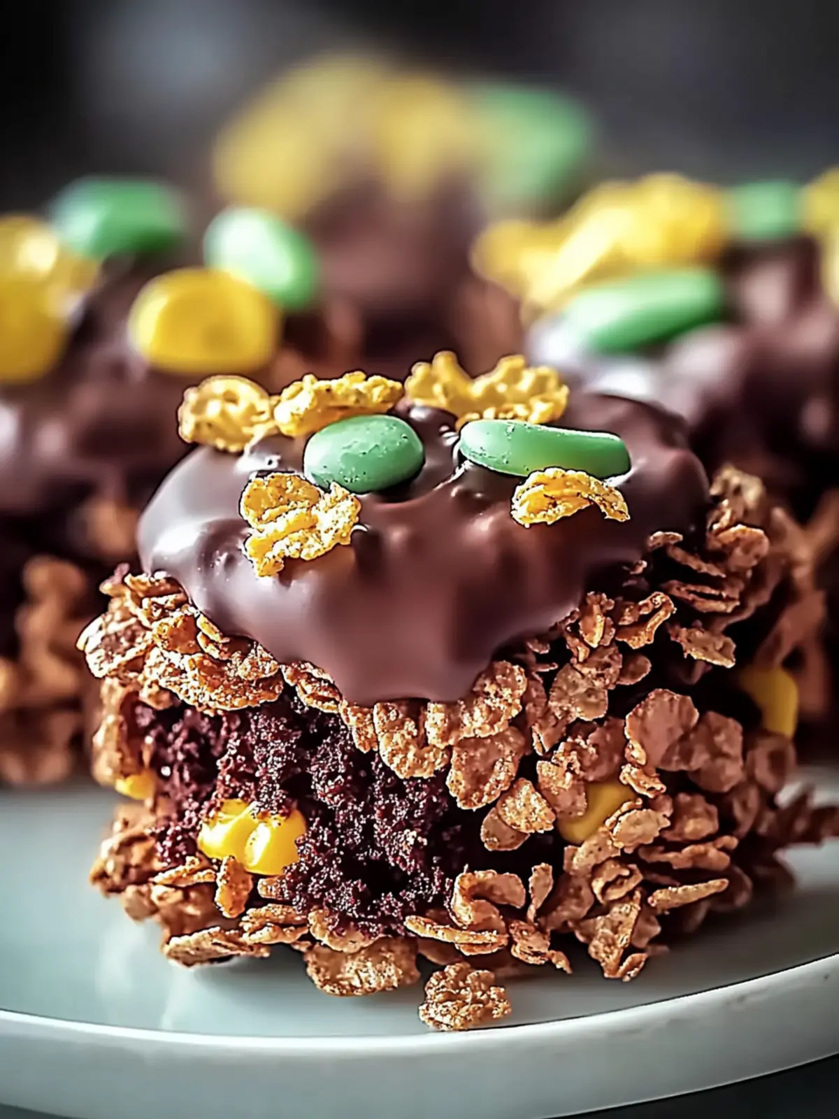Chocolate Cornflake Cakes