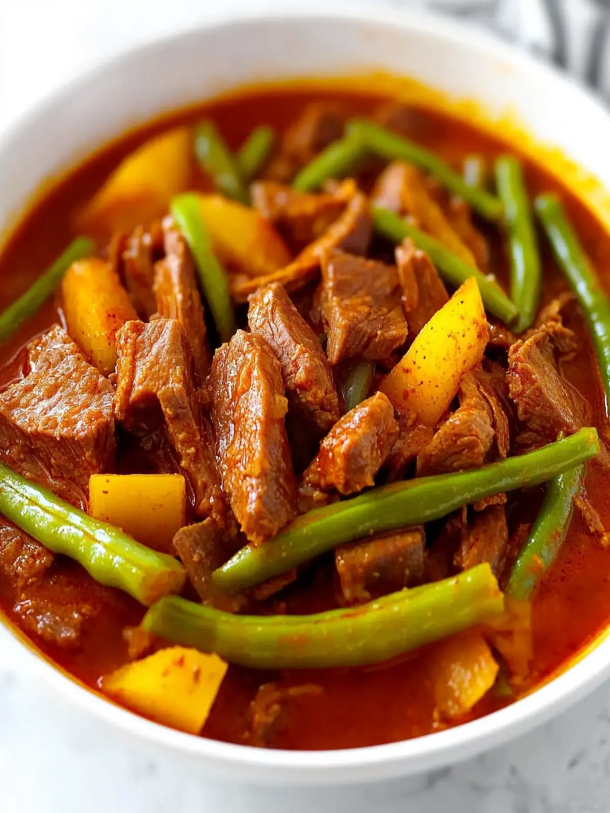 Lebanese Beef and Green Beans: Quick, Healthy Comfort Food 3 Lebanese Beef and Green Beans