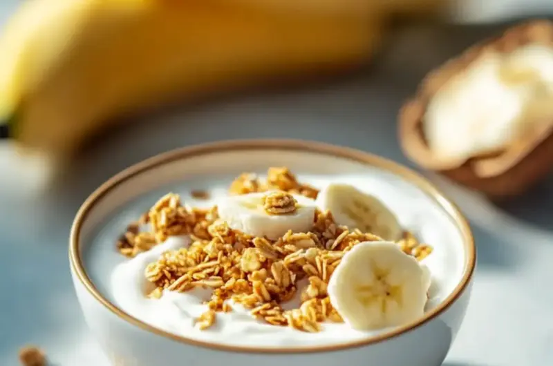 Coconut Yogurt with Granola