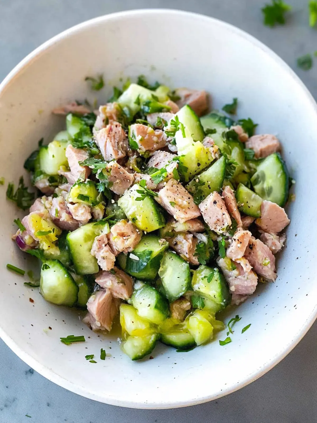 Tuna Salad With Cucumber: A Fresh Twist for Your Lunch! 3 Tuna Salad With Cucumber