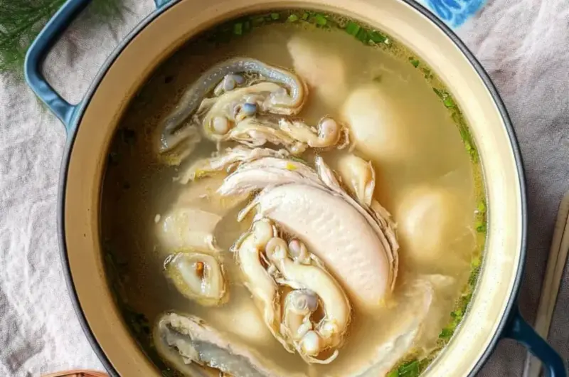 Abalone Chicken Soup