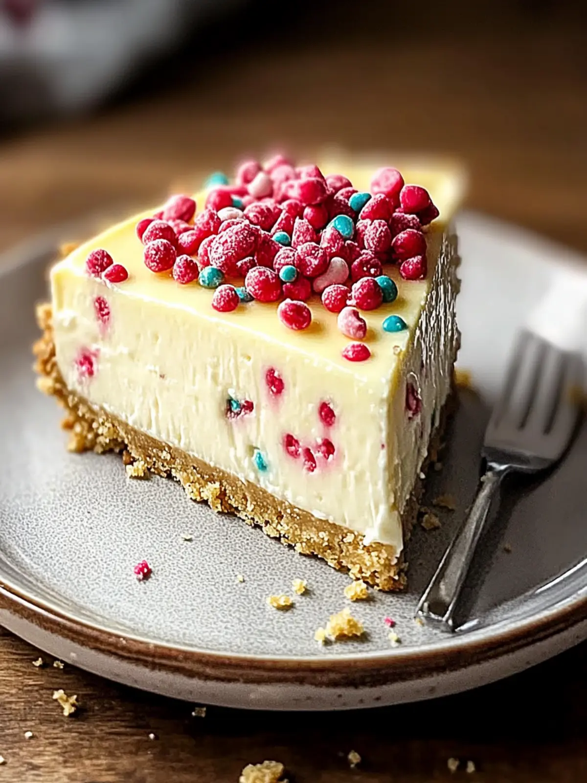 Delicious Sugar Cookie Cheesecake with a Twist of Joy 2 Sugar Cookie Cheesecake