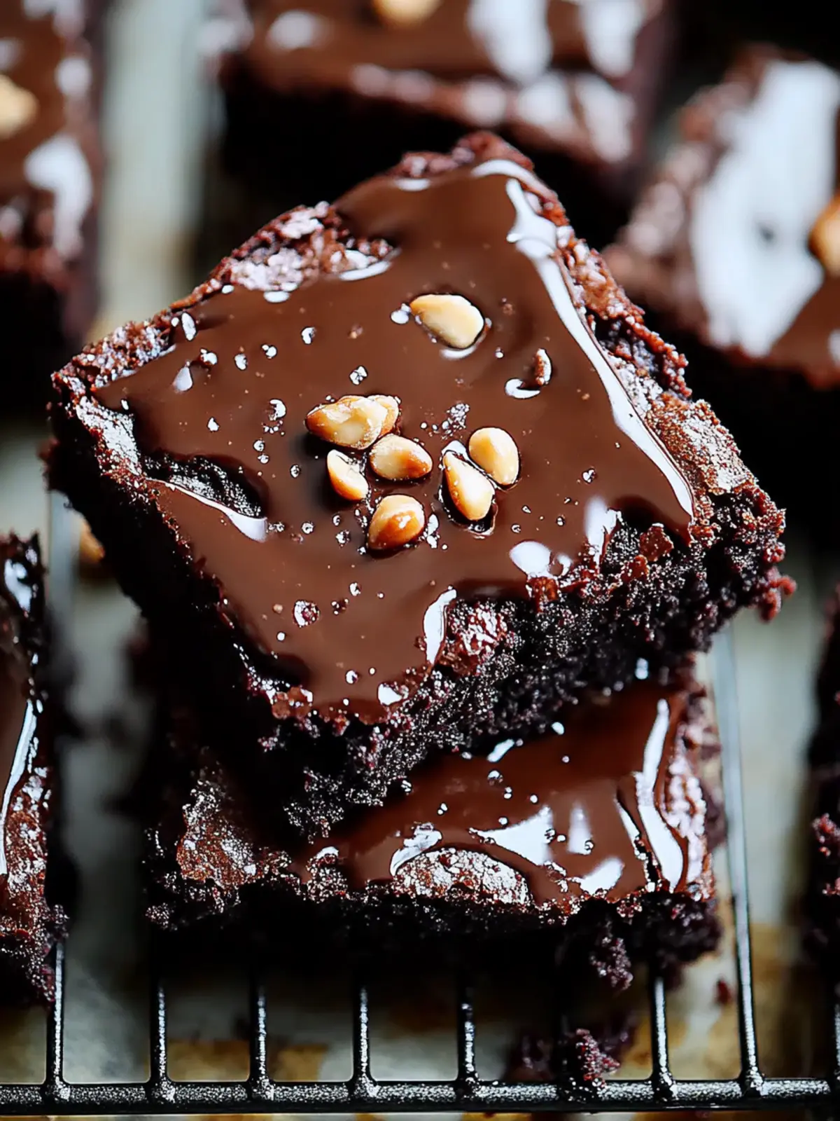 Fudgy Brownies with Ganache That You'll Want to Share Today 3 Fudgy Brownies with Ganache