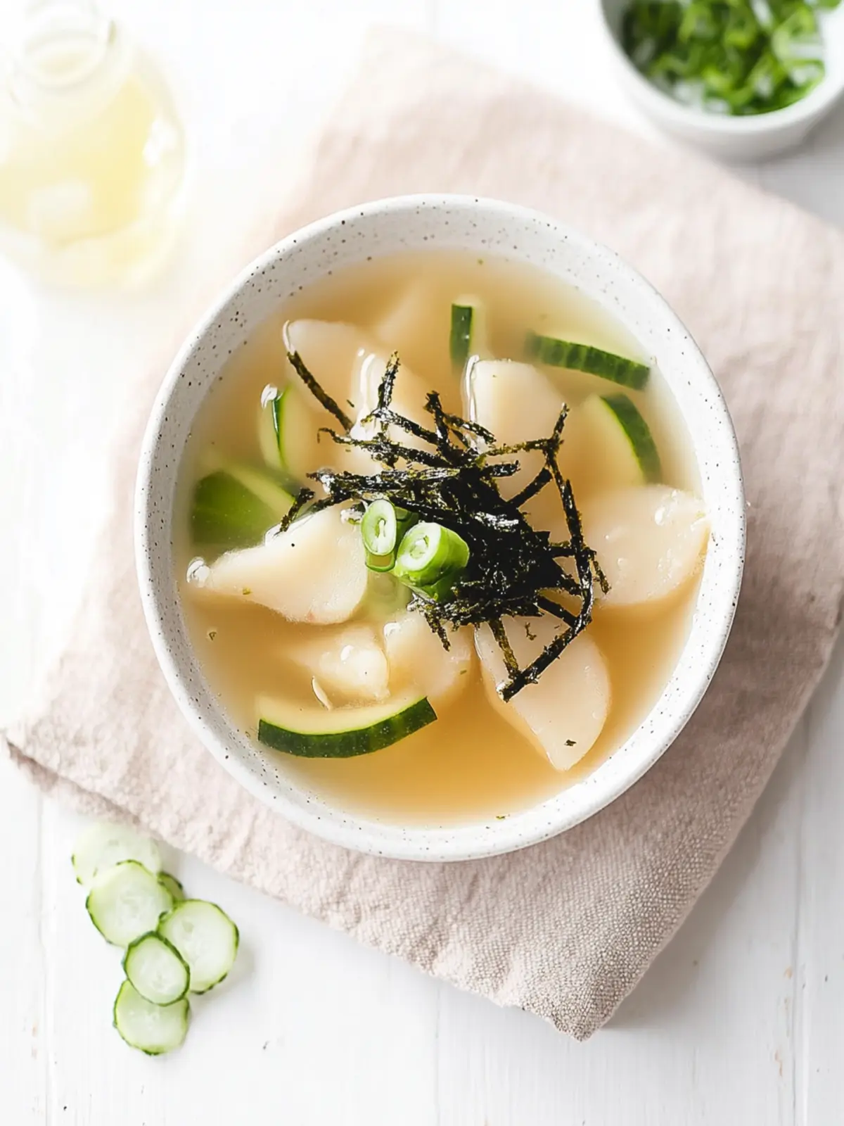 Vegan Dduk Guk – Savor the Comfort of Korean Rice Cake Soup 3 Vegan Dduk Guk