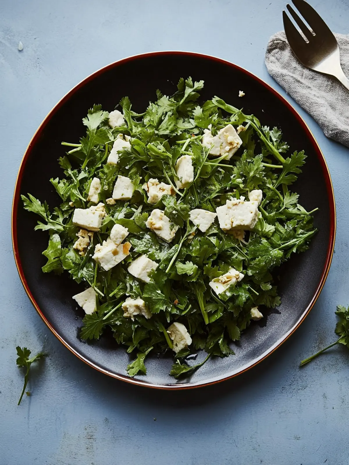 Chrysanthemum and Tofu Salad Ma Lan Tou: Fresh & Flavorful Twist 3 Chrysanthemum and Tofu Salad (Ma Lan Tou)