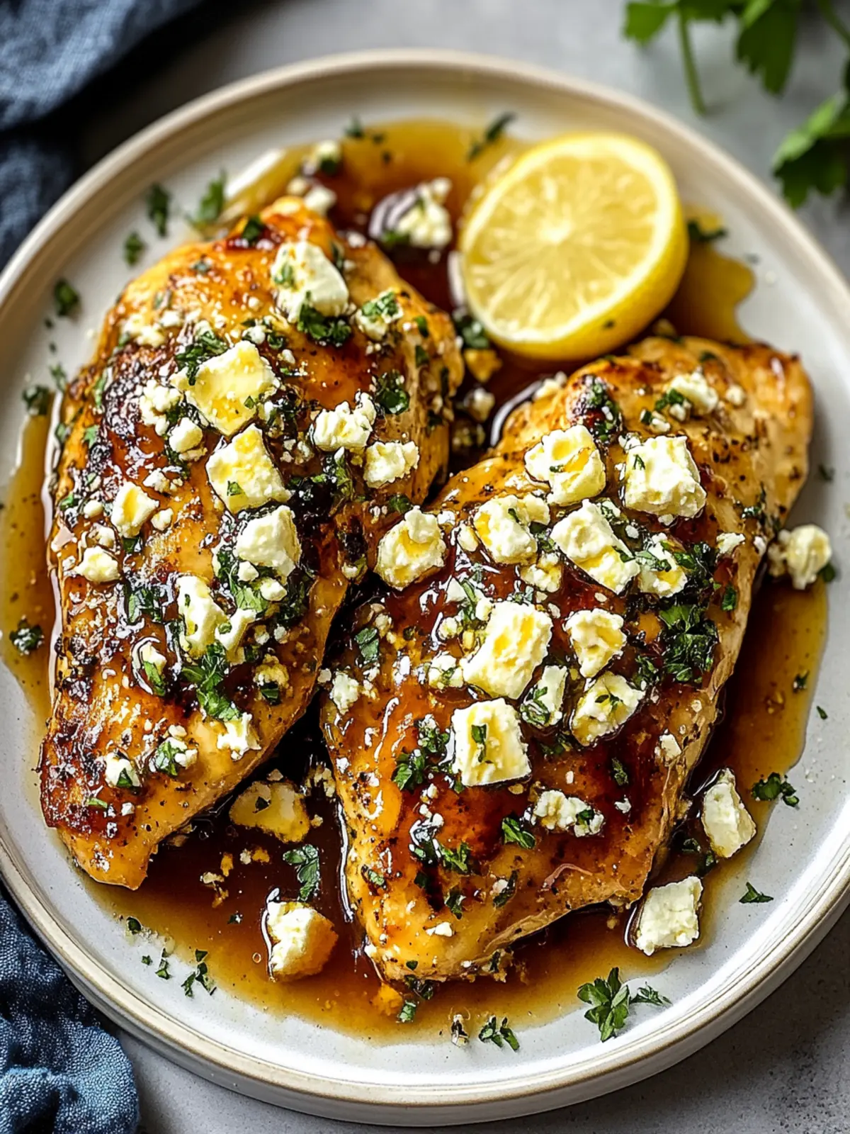 Savor Bold Flavors with Hot Honey Infused Feta Chicken 4 Hot Honey Infused Feta Chicken