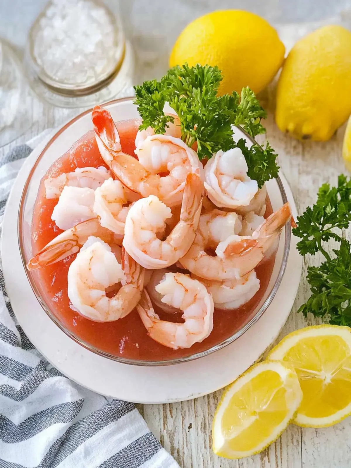 Classic Shrimp Cocktail: Quick & Delicious Seafood Delight 2 Classic Shrimp Cocktail
