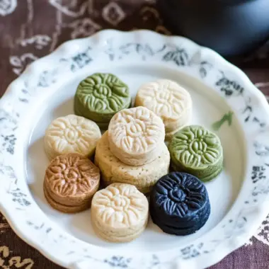 Delightful Korean Tea Cookies (Dasik) – No-Bake Vegan Treats 9 Korean Tea Cookies (Dasik)