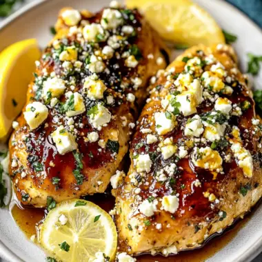 Savor Bold Flavors with Hot Honey Infused Feta Chicken 9 Hot Honey Infused Feta Chicken