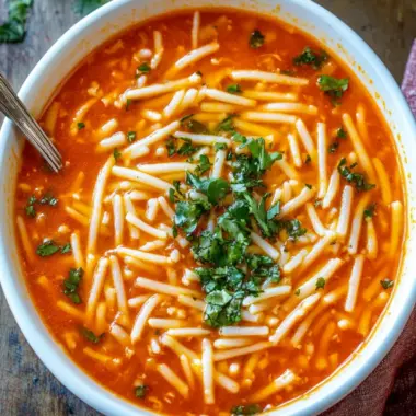 Easy Mexican Sopa de Fideo