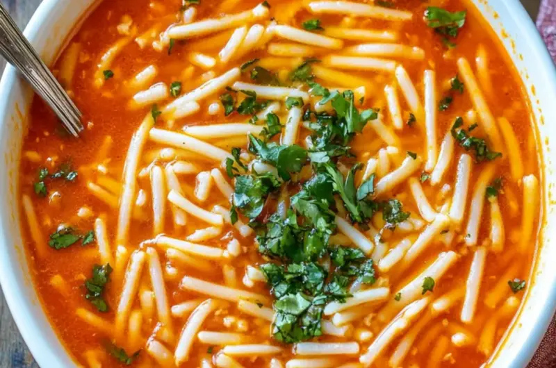 Easy Mexican Sopa de Fideo