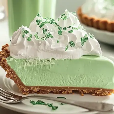 Shamrock Shake Pie