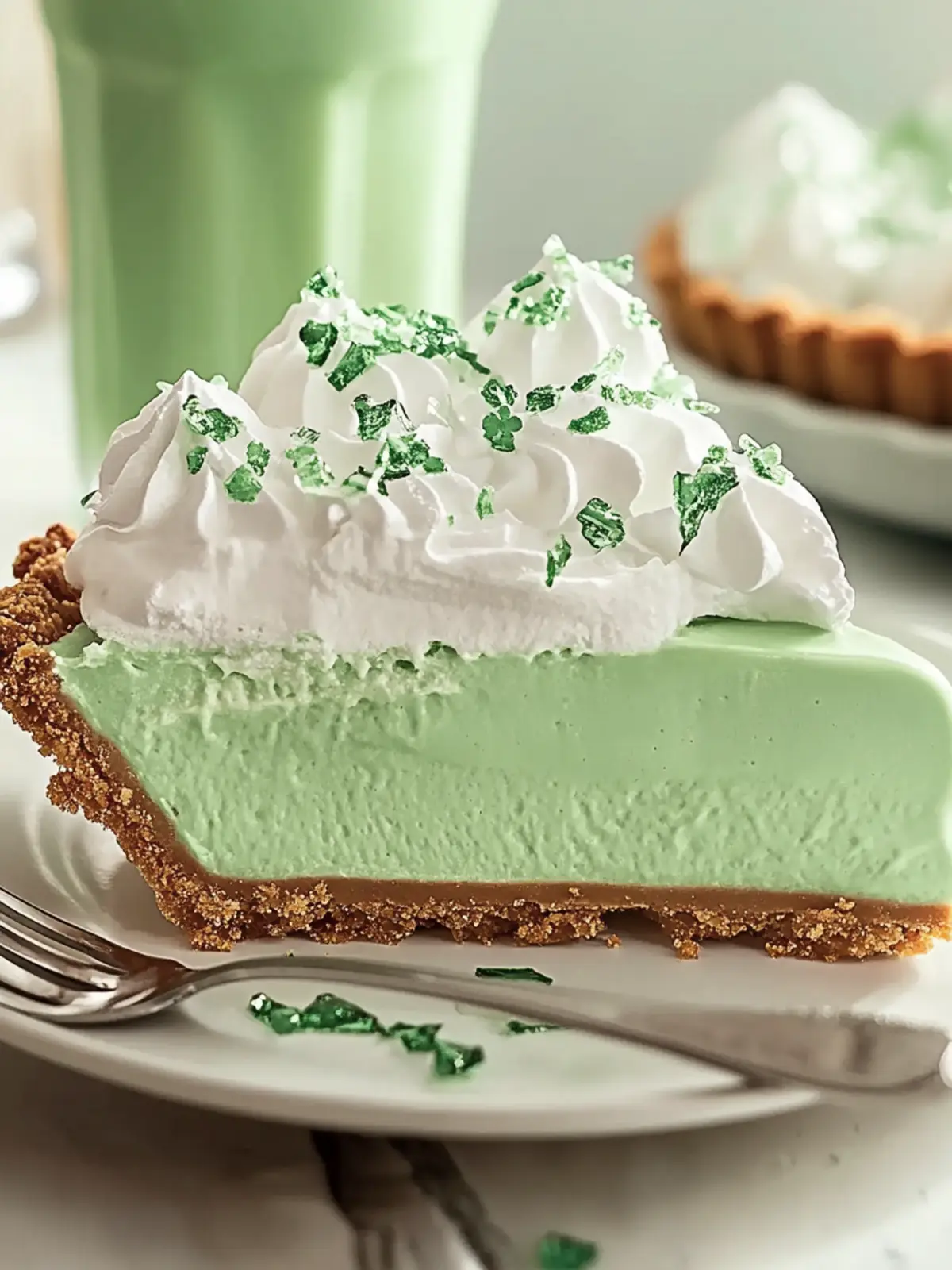 Delicious Shamrock Shake Pie for Your St. Patrick’s Day Fun 5 Shamrock Shake Pie