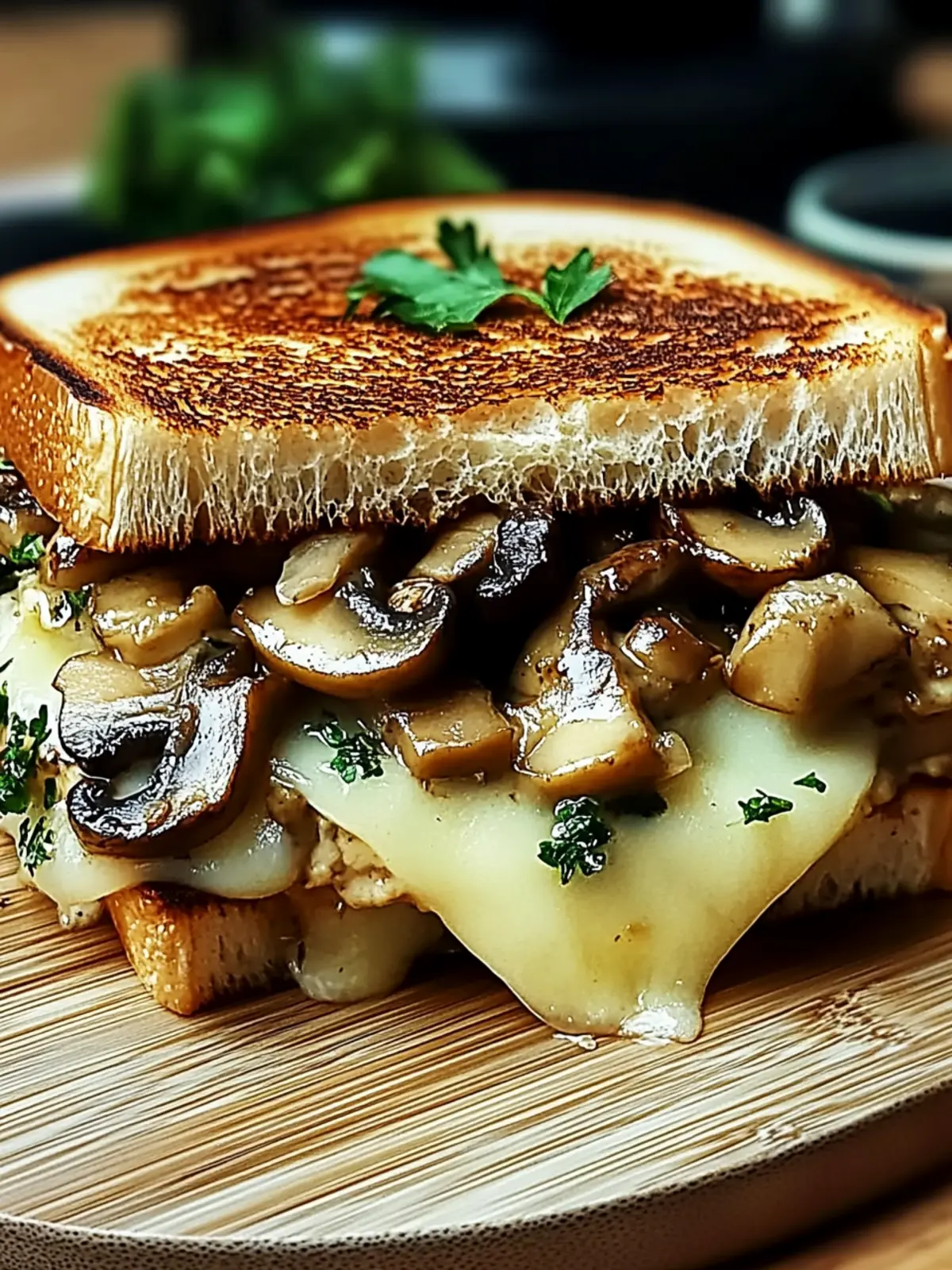 Mouthwatering Swiss Mushroom Melt: Your Cozy Comfort Food 3 Swiss Mushroom Melt