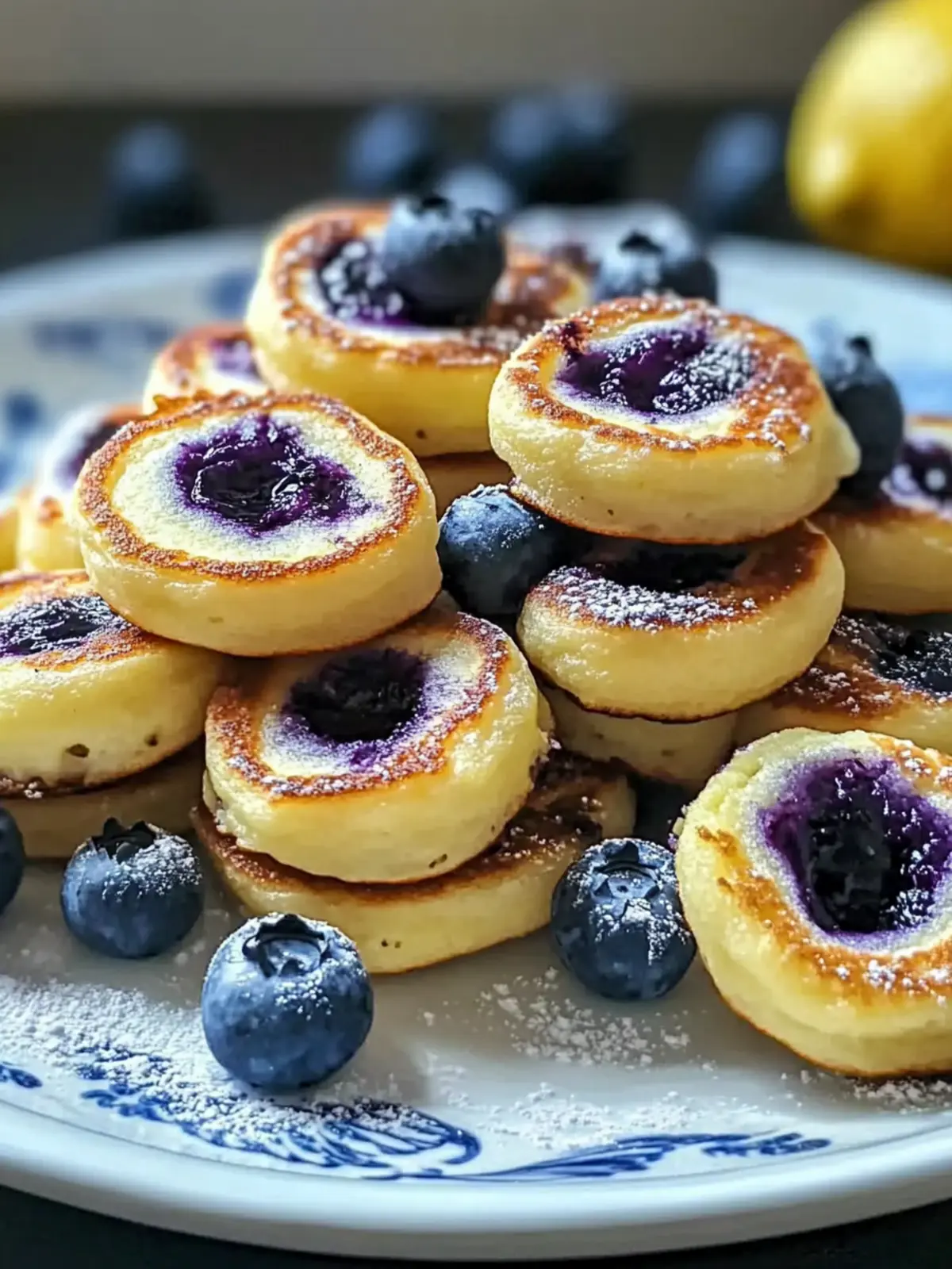 Fluffy Blueberry Lemon Pancake Bites to Brighten Mornings 5 Blueberry Lemon Pancake Bites
