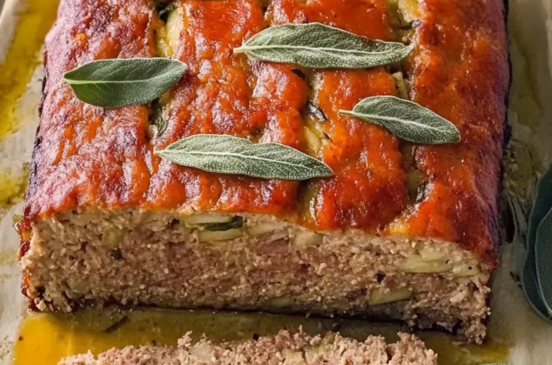 Pork, Apple and Sage Meatloaf