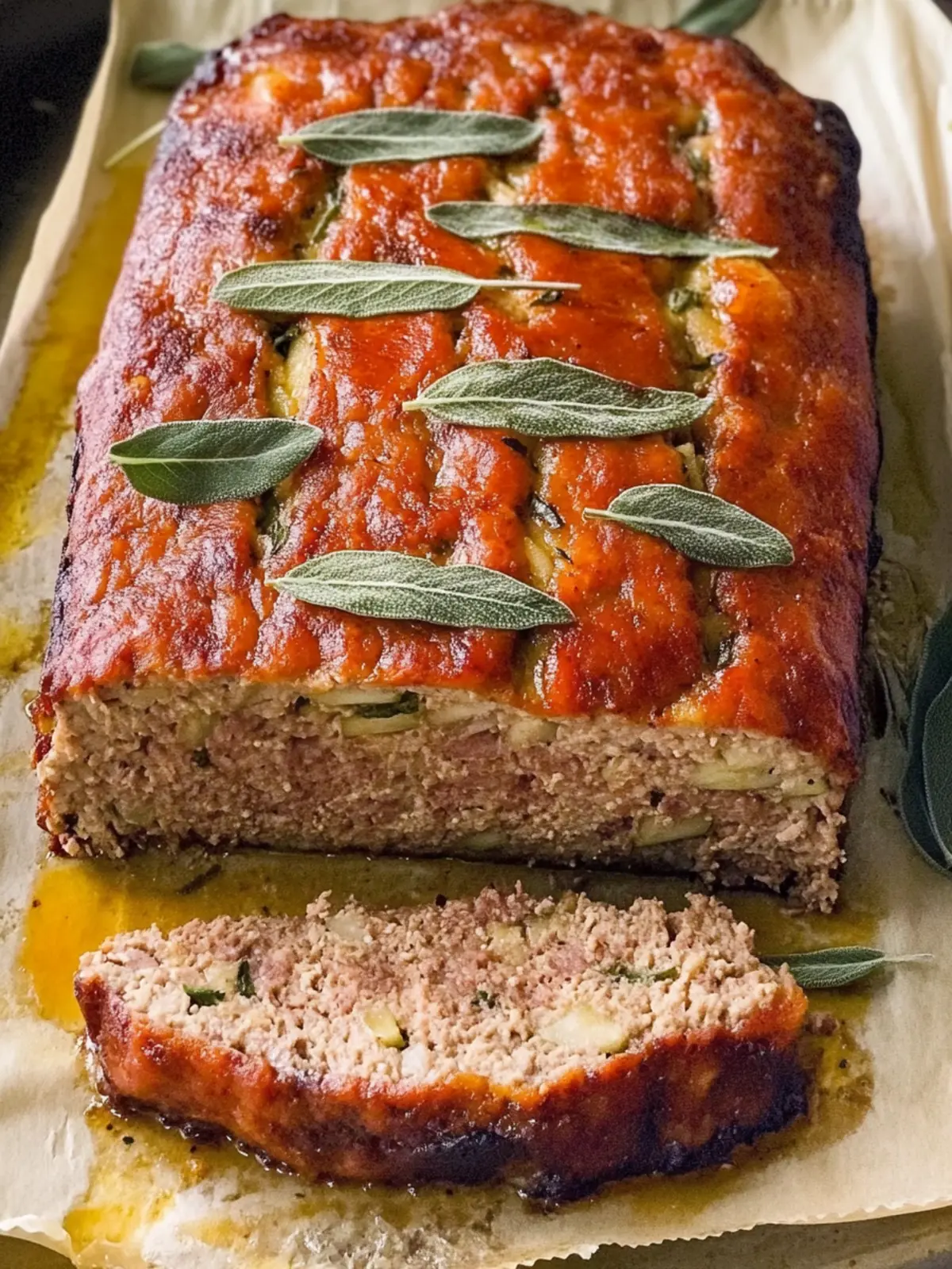 Cozy Pork, Apple and Sage Meatloaf for Fall Comfort Nights 5 Pork, Apple and Sage Meatloaf