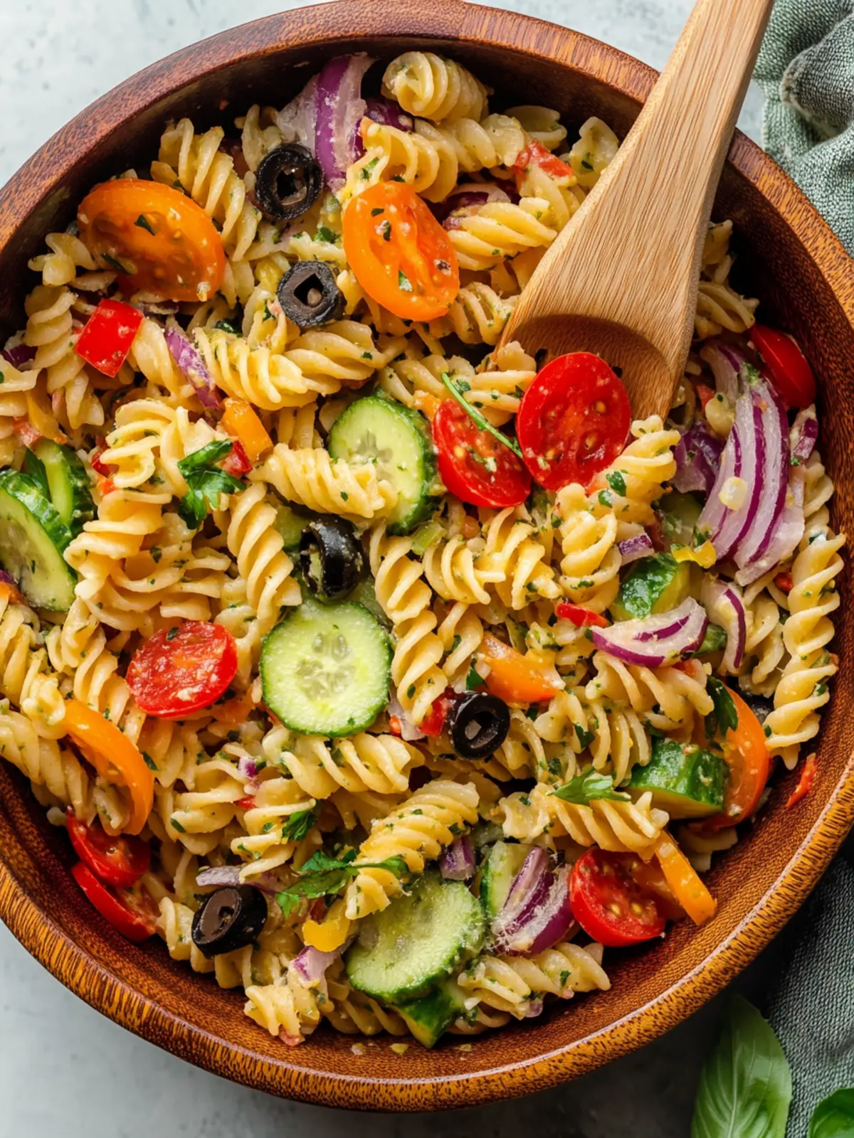 Delicious Vegan Pasta Salad for Fresh Summer Vibes 2 Vegan Pasta Salad
