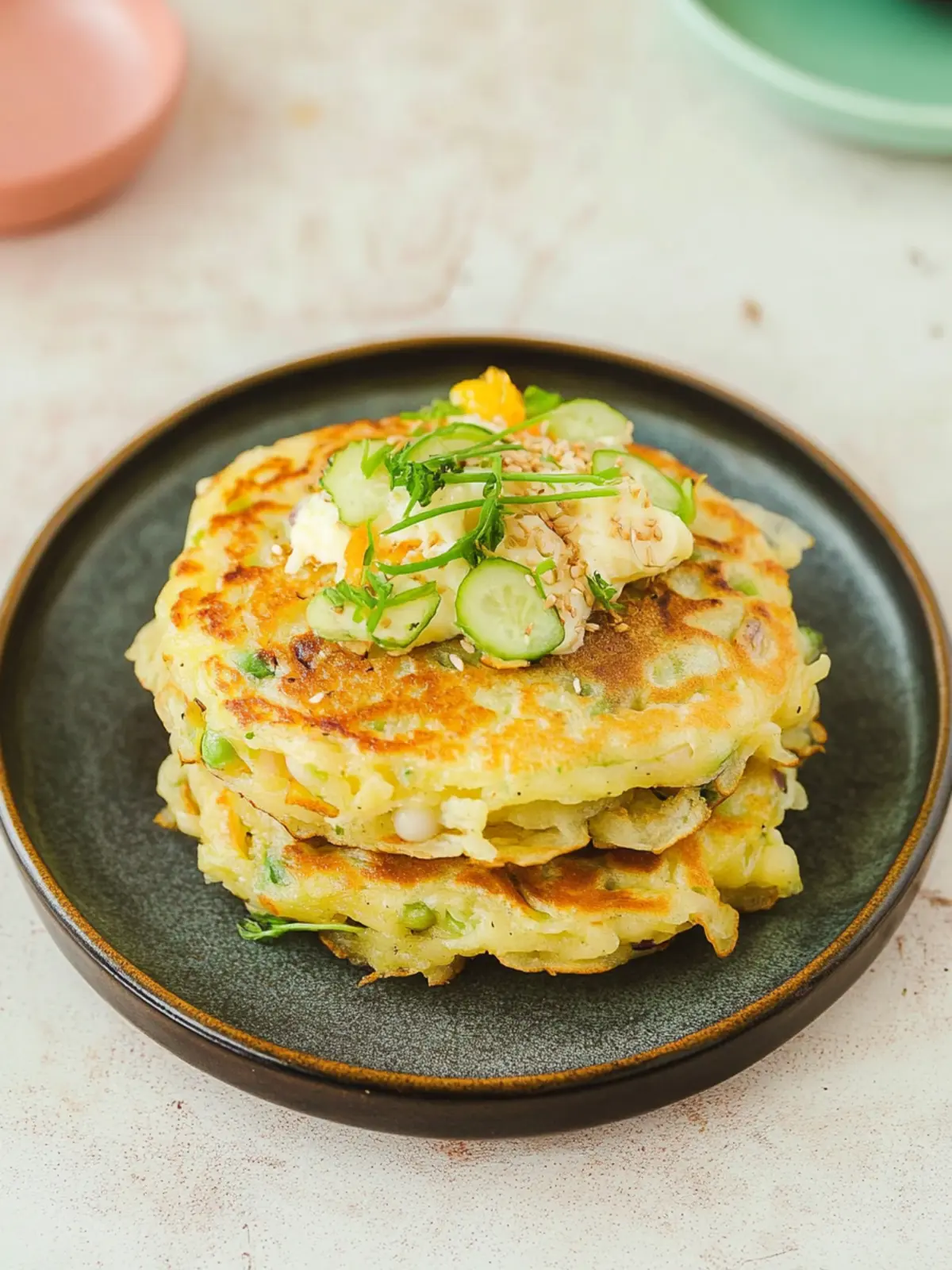 Crispy Korean Mung Bean Pancakes for a Comforting Vegan Treat 5 Korean Mung Bean Pancakes