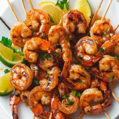 Spicy Grilled Shrimp Skewers for Effortless Summer Feasts 9 Grilled Shrimp