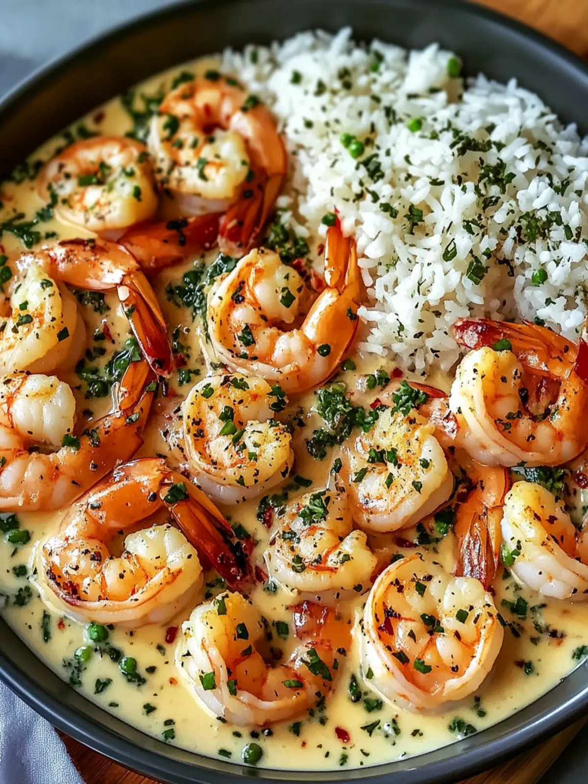Creamy Garlic Shrimp and Rice for Quick Weeknight Bliss 2 Shrimp And Rice