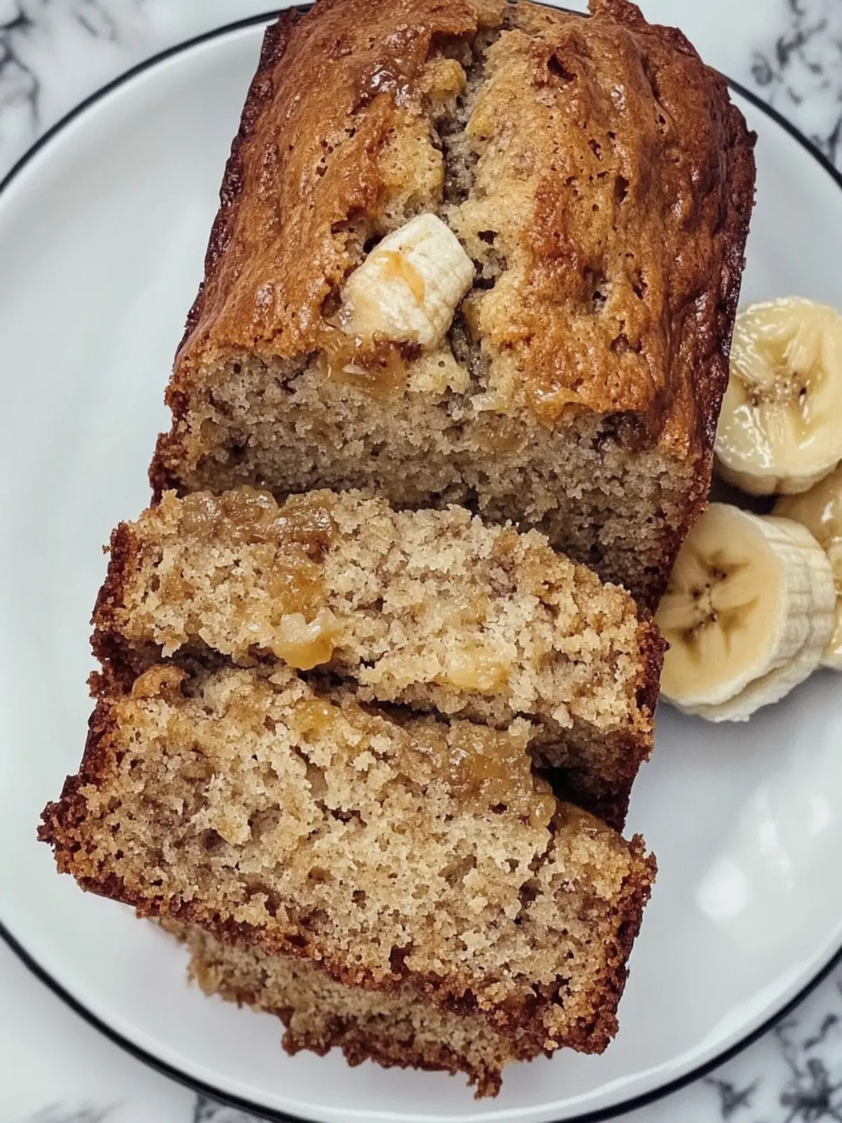 Irresistible Honey Vanilla Banana Bread That's Guilt-Free 2 Honey Vanilla Banana Bread