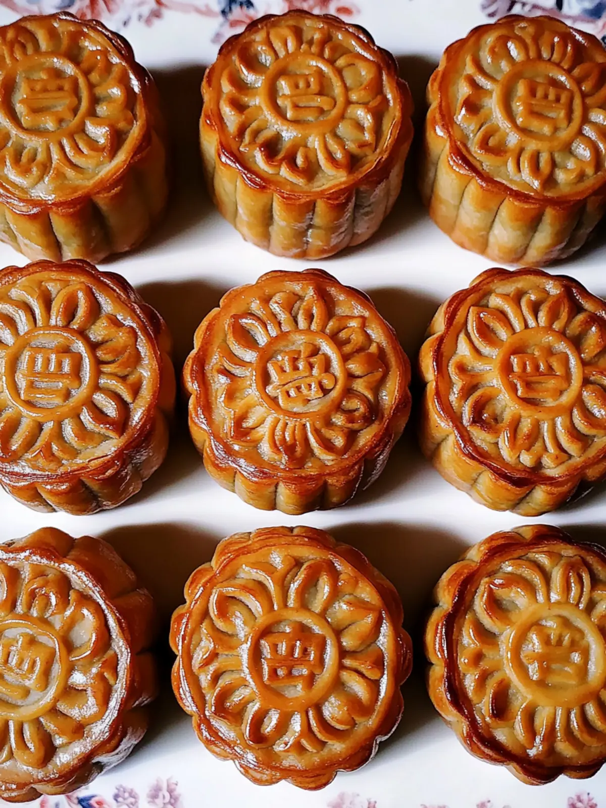 Delicious Homemade Mooncakes: A Festive Family Treat 2 Homemade Mooncakes