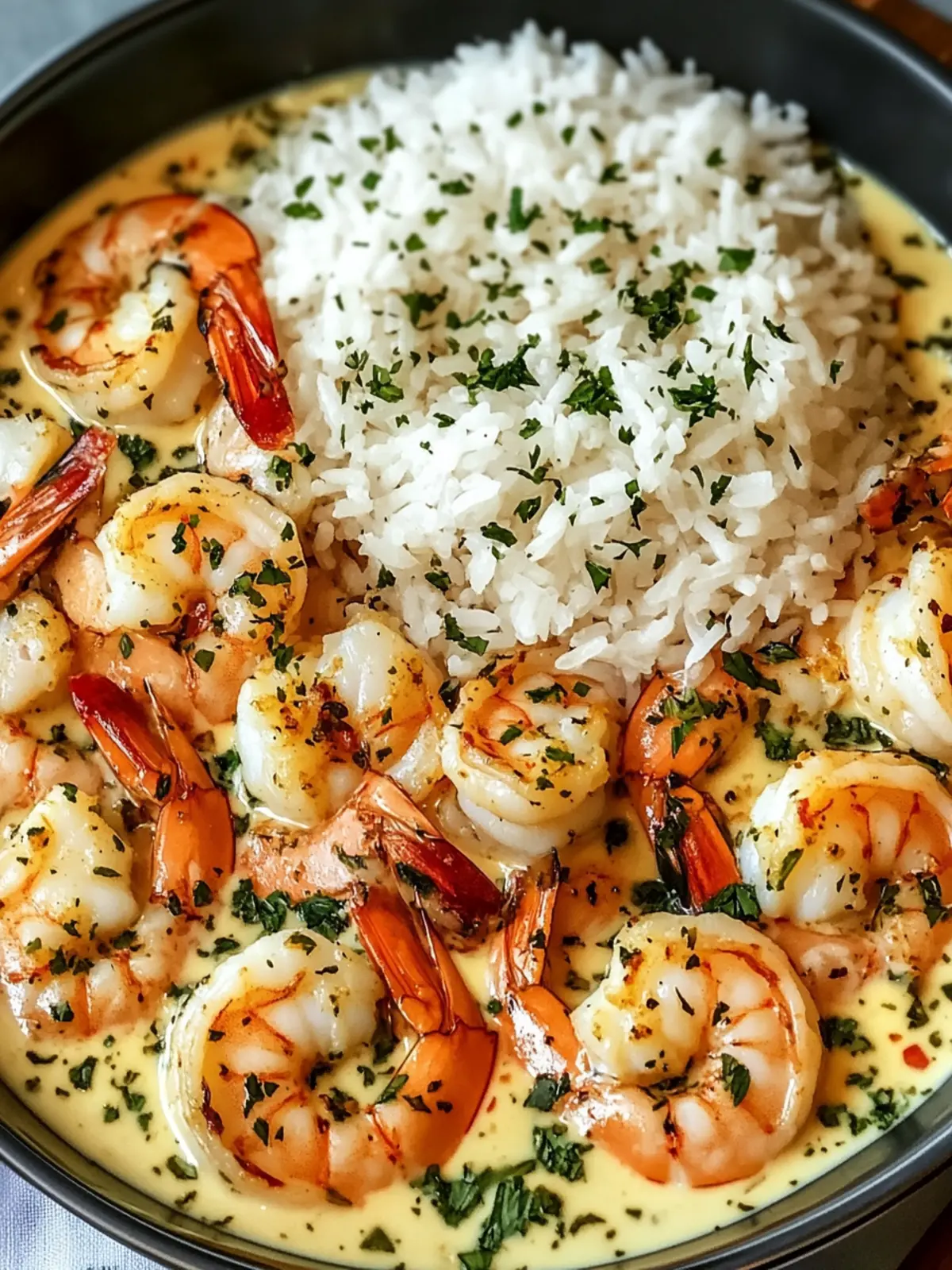 Creamy Garlic Shrimp and Rice for Quick Weeknight Bliss 5 Shrimp And Rice