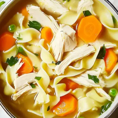 Soul-Warming Chicken Noodle Soup for Cozy Nights 9 Chicken Noodle Soup