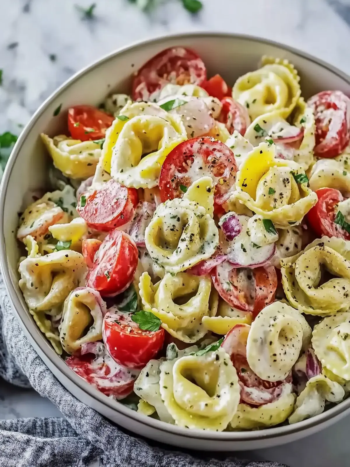 Fresh Grinder Tortellini Salad