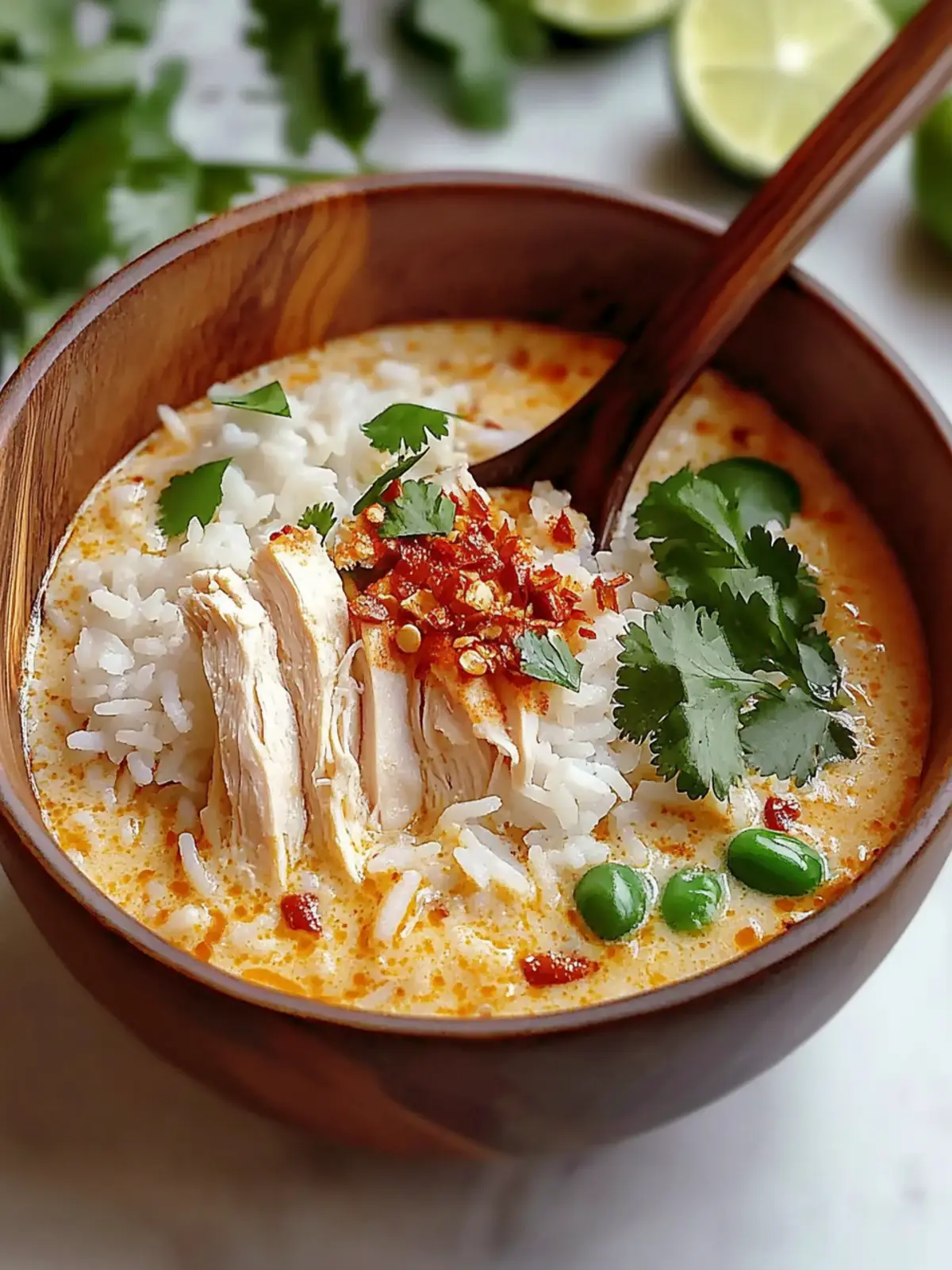 Coconut Chicken Brothy Rice: Your New Favorite Comfort Meal 3 Coconut Chicken Brothy Rice