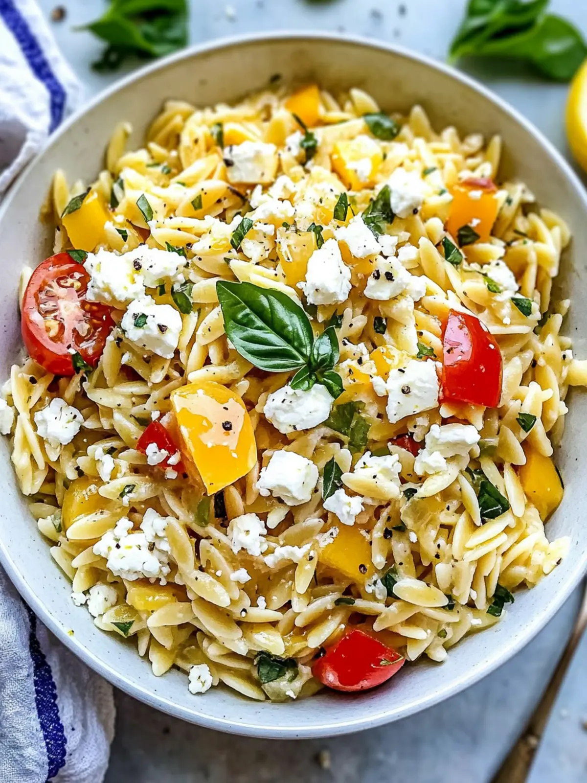 Lemon Honey Orzo with Feta: Your Ultimate Summer Side Dish 5 Lemon Honey Orzo With Feta