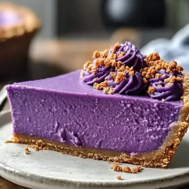 Purple Sweet Potato Pie Delight: A Festive Flavor Revolution 9 Purple Sweet Potato Pie Delight