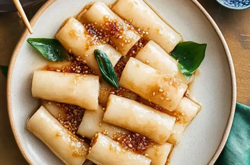 Cheung Fun (Rice Noodle Rolls)