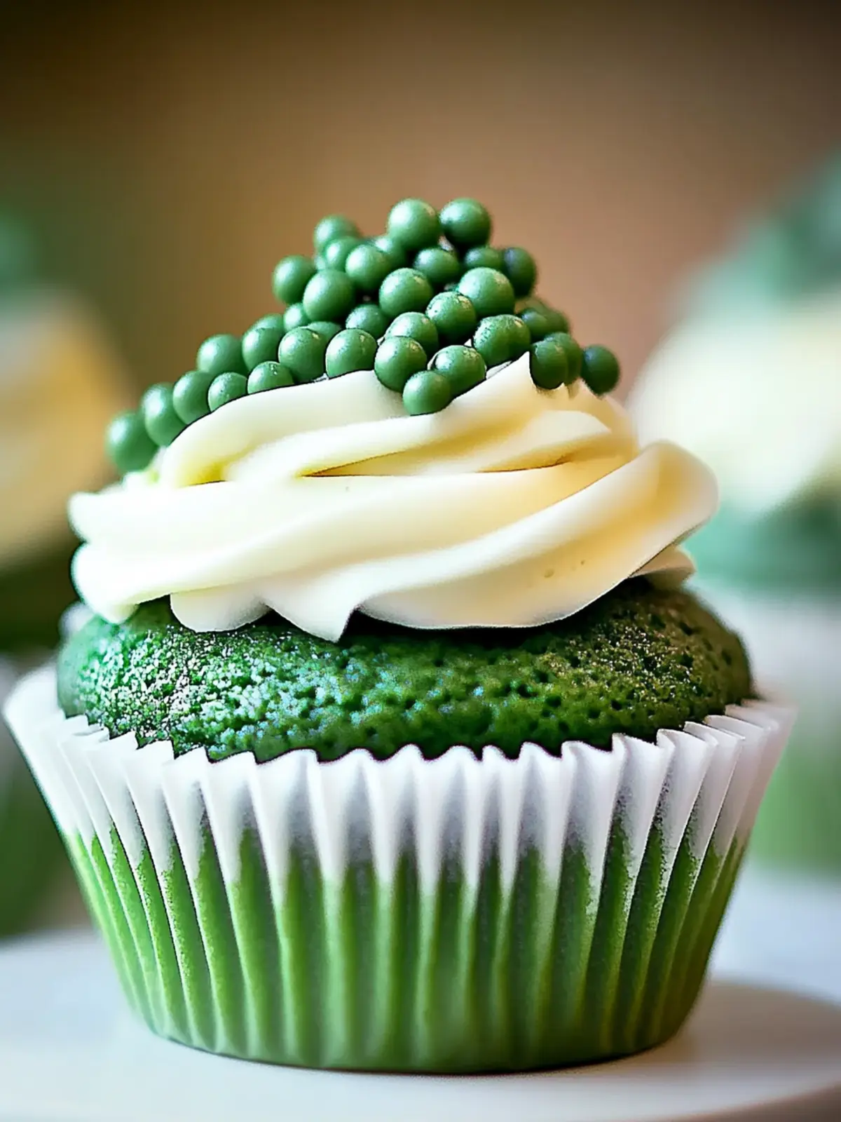Green Velvet Cupcakes