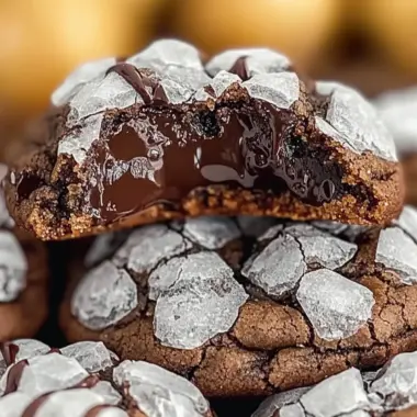 Delicious Chocolate Crinkle Blossom Cookies You’ll Adore 10 Chocolate Crinkle Blossom Cookies