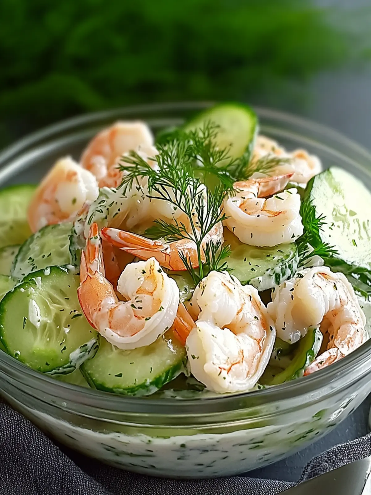 Zesty Cucumber Shrimp Salad That's Perfect for Summer! 3 Cucumber Shrimp Salad