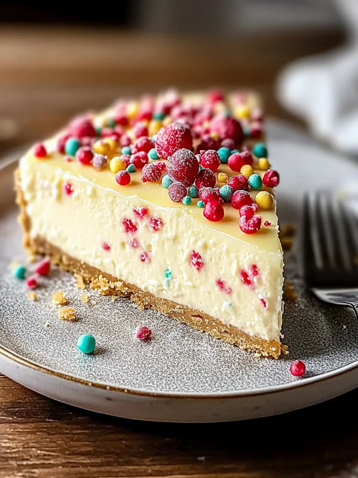Delicious Sugar Cookie Cheesecake with a Twist of Joy 4 Sugar Cookie Cheesecake