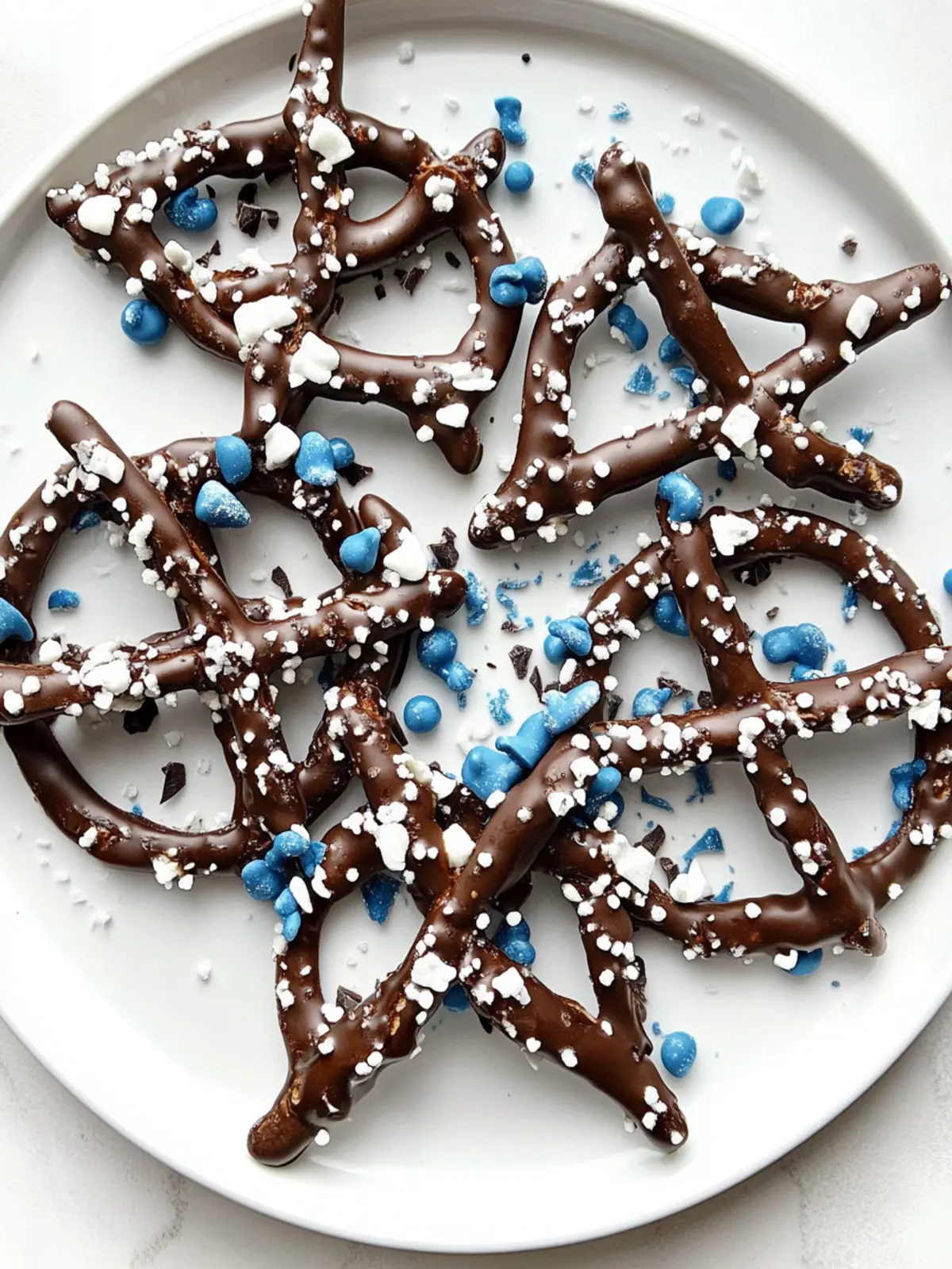 Hanukkah Chocolate Pretzels: Festive Fun with 3 Ingredients 5 Hanukkah Chocolate Pretzels