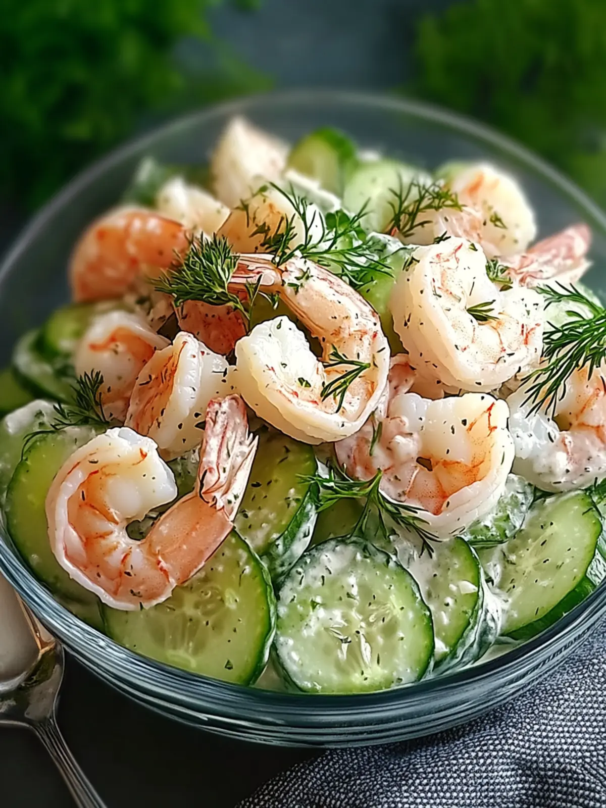 Zesty Cucumber Shrimp Salad That's Perfect for Summer! 4 Cucumber Shrimp Salad