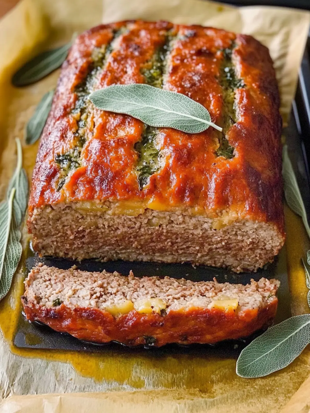 Cozy Pork, Apple and Sage Meatloaf for Fall Comfort Nights 4 Pork, Apple and Sage Meatloaf