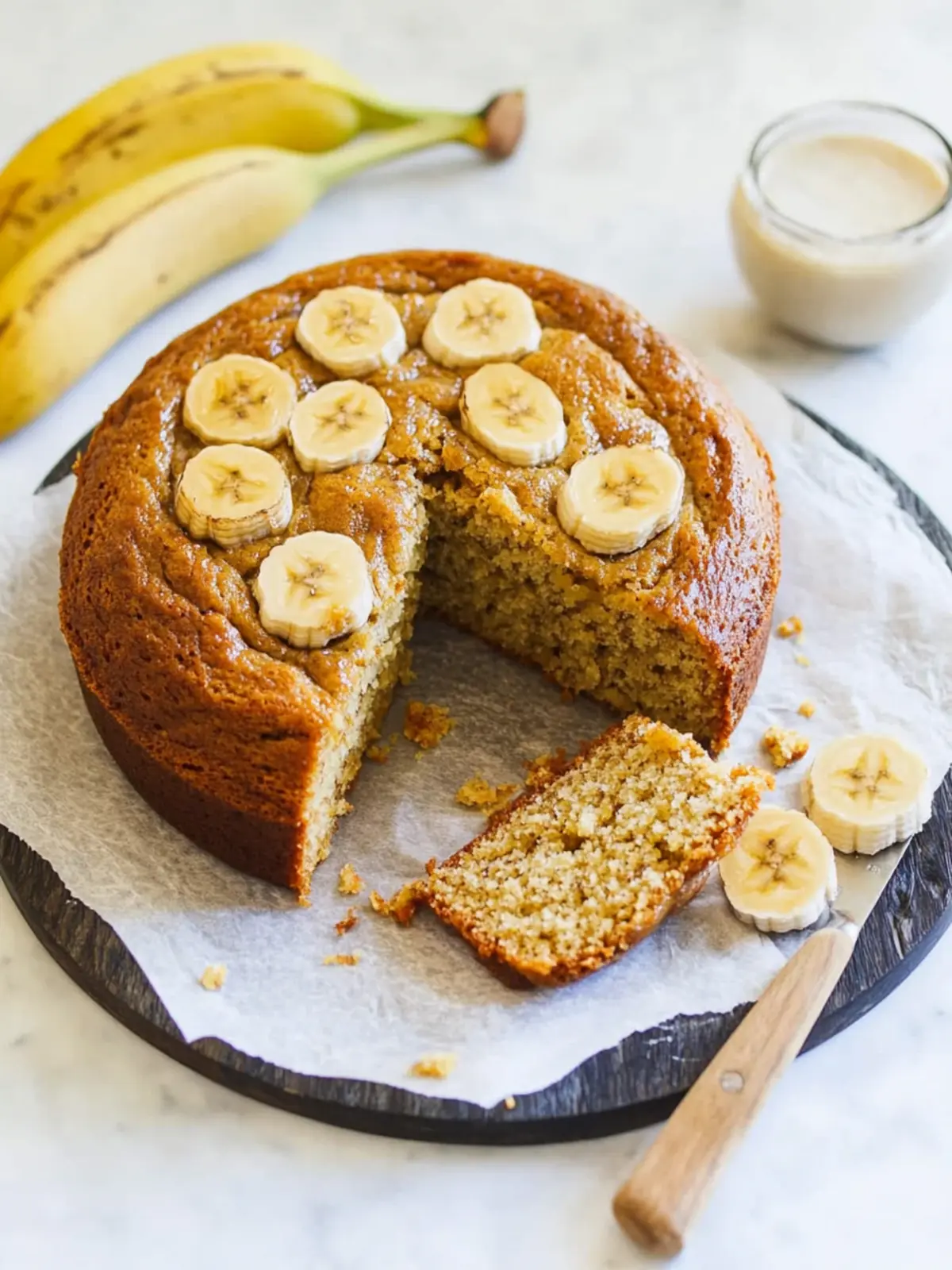 Melt-in-Your-Mouth Easy Banana Cake for Sweet Cravings 4 Banana Cake