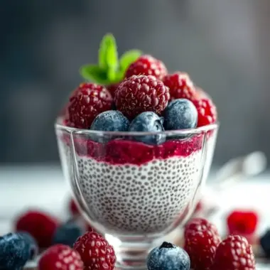 Delicious Chia Seed Pudding with Berries for Easy Healthy Snacking 9 Chia Seed Pudding with Berries